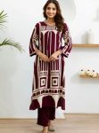 NEW ARRIVAL MUSLIN SILK DIGITAL PRINTED TOP BOTTOM SET FESTIVE WEAR WHOLESALE PRICE ETHNIC GARMENT (4)