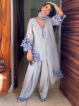 NEW ARRIVAL NATURAL CREPE EMBROIDERY AND CUT WORK TOP PATIYALA WITH DUPATTA FESTIVE WEAR WHOLESALE PRICE ETHNIC GARMENT (4)