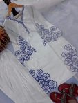NEW ARRIVAL NATURAL CREPE EMBROIDERY AND CUT WORK TOP PATIYALA WITH DUPATTA FESTIVE WEAR WHOLESALE PRICE ETHNIC GARMENT (4)