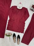 NEW ARRIVAL NATURAL CREPE THREAD WITH SEQUENCE WORK TOP PATIYALA WITH DUPATTA FESTIVE WEAR WHOLESALE PRICE ETHNIC GARMENT (3)