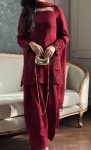 NEW ARRIVAL NATURAL CREPE THREAD WITH SEQUENCE WORK TOP PATIYALA WITH DUPATTA FESTIVE WEAR WHOLESALE PRICE ETHNIC GARMENT (3)