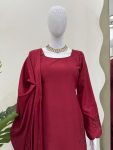 NEW ARRIVAL NATURAL CREPE THREAD WITH SEQUENCE WORK TOP PATIYALA WITH DUPATTA FESTIVE WEAR WHOLESALE PRICE ETHNIC GARMENT (3)