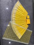 NEW ARRIVAL NET CHAIN DESIGN WORK LEHENGA CHOLI WITH DUPATTA PARTY WEAR WHOLESALE PRICE ETHNIC GARMENT (6)