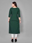 NEW ARRIVAL RAYON EMBROIDERY WORK KURTI FESTIVE WEAR WHOLESALE PRICE ETHNIC GARMENT (7)