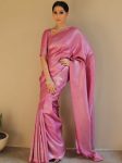 NEW ARRIVAL SOFT LICHI SILK JACQUARD WORK SAREE WITH UNSTITCHED BLOUSE PARTY WEAR WHOLESALE PRICE ETHNIC GARMENT (3)