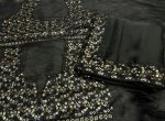 NEW ARRIVAL SOFT RANGOLI SILK SEQUENCE EMBROIDERY WORK SAREE WITH UNSTITCHED BLOUSE CASUAL WEAR WHOLESALE PRICE ETHNIC GARMENT (8)