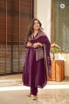 NEW ARRIVAL SOUTH COTTON PLAIN TOP BOTTOM WITH PRINTED DUPATTA FESTIVE WEAR WHOLESALE PRICE ETHNIC GARMENT (9)
