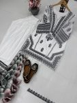 NEW ARROVAL NATURAL SILK EMBROIDERY WITH REAL MIRROR HAND WORK TOP PATIYALA WITH DUPATTA FESTIVE WEAR WHOLESALE PRICE ETHNIC GARMENT (4)