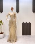 RICH LOOK BUTTERFLY NET SEQUENCE EMBROIDERY WORK LEHENGA SAREE WITH STITCHED BLOUSE PARTY WEAR WHOLESALE PRICE ETHNIC GARMENT (3)