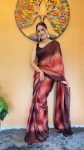RICH LOOK CHINON THREE TONE SHADE DIGITAL PRINTED READY TO WEAR SAREE WITH UNSTITCHED BLOUSE PARTY WEAR WHOLESALE PRICE ETHNIC GARMENT (6)