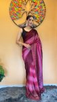RICH LOOK CHINON THREE TONE SHADE DIGITAL PRINTED READY TO WEAR SAREE WITH UNSTITCHED BLOUSE PARTY WEAR WHOLESALE PRICE ETHNIC GARMENT (2)
