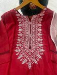 RICH LOOK CREPE EMBROIDERY AND THREAD WITH FANCY GPO LACE WORK TOP PALAZZO WITH DUPATTA FESTIVE WEAR WHOLESALE PRICE ETHNIC GARMENT (9)