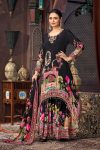 RICH LOOK GEORGETTE DIGITAL PRINT WITH REAL MIRROR & FANCY LACE WORK TOP PALAZZO WITH DUPATTA FESTIVE WEAR WHOLESALE PRICE ETHNIC GARMENT (3)