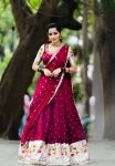 RICH LOOK GEORGETTE EMBROIDERY SEQUENCE WORK LEHENGA CHOLI WITH DUPATTA PARTY WEAR WHOLESALE PRICE ETHNIC GARMENT (2)