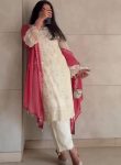 RICH LOOK GEORGETTE EMBROIDERY SEQUENCE WORK TOP PALAZZO WITH DUPATTA FESTIVE WEAR WHOLESALE PRICE ETHNIC GARMENT (3)