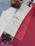RICH LOOK GEORGETTE EMBROIDERY SEQUENCE WORK TOP PALAZZO WITH DUPATTA FESTIVE WEAR WHOLESALE PRICE ETHNIC GARMENT (3)