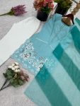RICH LOOK GEORGETTE EMBROIDERY WORK TOP PATIYALA WITH DUPATTA FESTIVE WEAR WHOLESALE PRICE ETHNIC GARMENT (5)