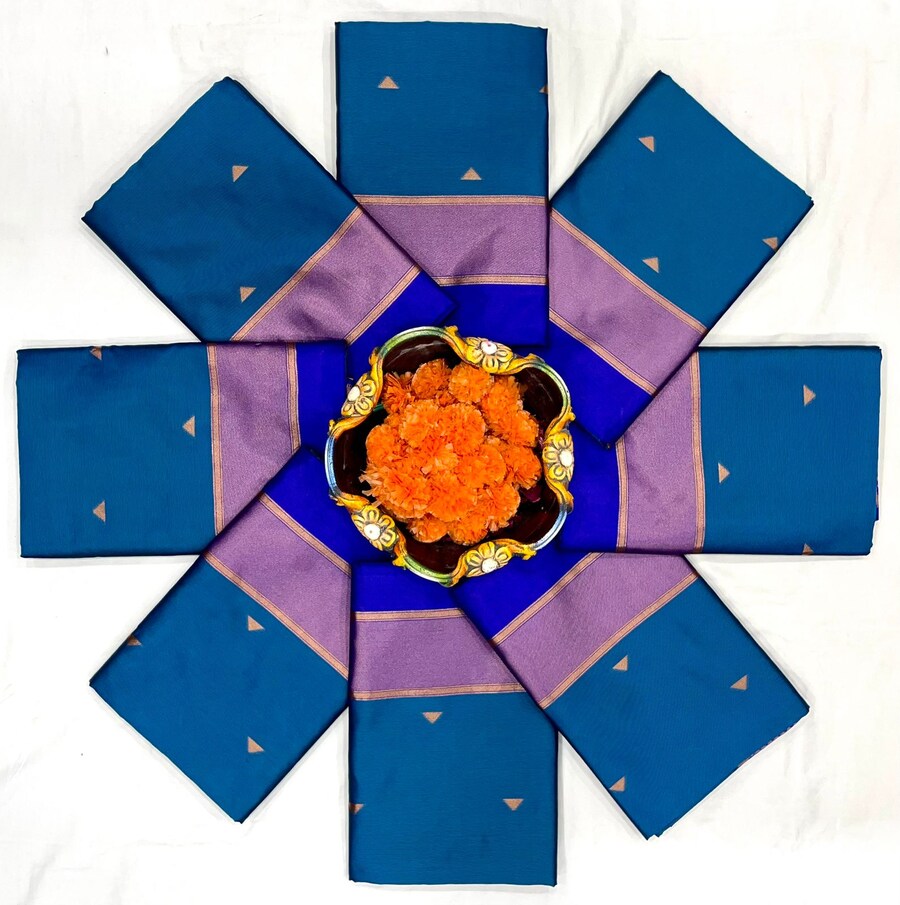 RICH LOOK LICHI SILK JACQUARD WORK SAREE WITH UNSTITCHED BLOUSE FESTIVE WEAR WHOLESALE PRICE ETHNIC GARMENT (1)