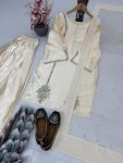 RICH LOOK NATURAL CREPE EMBROIDERY SEQUENCE WORK TOP PATIYALA WITH DUPATTA FESTIVE WEAR WHOLESALE PRICE ETHNIC GARMENT (4)