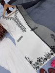 RICH LOOK NATURAL CREPE SILK EMBROIDERY SEQUENCE WORK TOP PATIYALA WITH DUPATTA FESTIVE WEAR WHOLESALE PRICE ETHNIC GARMENT (4)