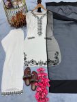 RICH LOOK NATURAL CREPE SILK EMBROIDERY SEQUENCE WORK TOP PATIYALA WITH DUPATTA FESTIVE WEAR WHOLESALE PRICE ETHNIC GARMENT (4)
