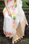 RICH LOOK SOFT LICHI SILK JACQUARD WORK SAREE WITH UNSTITCHED BLOUSE CASUAL WEAR WHOLESALE PRICE ETHNIC GARMENT (4)