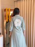 RICH LOOK SOUTH COTTON REAL MIRROR HANDWORK TOP BOTTOM SET FESTIVE WEAR WHOLESALE PRICE ETHNIC GARMENT (4)