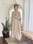 RICH LOOK VICHITRA EMBROIDERY WORK TOP BOTTOM WITH DUPATTA FESTIVE WEAR WHOLESALE PRICE ETHNIC GARMENT (4)