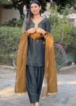 ROAMN SHIMMER SILK READY MADE LACE BORDER WORK TOP PATIYALA WITH DUPATTA FESTIVE WEAR WHOLESALE PRICE ETHNIC GARMENT (2)