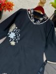 TRANDING CREEP SILK EMBROIDERY SEQUENCE WORK TOP PATIYALA WITH DUPATTA FESTIVE WEAR WHOLESALE PRICE ETHNIC GARMENT (5)