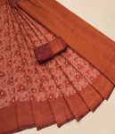 TRENDING BANARASI SILK WEAVING SAREE WITH UNSTITCHED BLOUSE WEDDING WEAR WHOLESALE PRICE ETHNIC GARMENT (1)