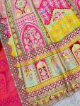 TRENDING HEAVY JAPAN SATIN SILK DIGITAL FOIL PRINT WORK GOWN BOTTOM WITH DUPATTA PARTY WEAR WHOLESALE PRICE ETHNIC GARMENT (14)
