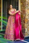 TRENDING HEAVY JAPAN SATIN SILK DIGITAL FOIL PRINT WORK GOWN BOTTOM WITH DUPATTA PARTY WEAR WHOLESALE PRICE ETHNIC GARMENT (14)