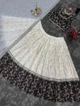 TRENDING JACQUARD CODING SEQUENCE WORK LEHNGA CHOLI WITH DUPATTA PARTY WEAR WHOLESALE PRICE ETHNIC GARMENT (17)