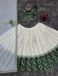 TRENDING JACQUARD CODING SEQUENCE WORK LEHNGA CHOLI WITH DUPATTA PARTY WEAR WHOLESALE PRICE ETHNIC GARMENT (3)