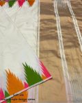 TRENDING LICHI SILK JACQUARD WORK SAREE WITH UNSTITCHED BLOUSE FESTIVE WEAR WHOLESALE PRICE ETHNIC GARMENT (9)