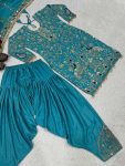 TRENDING NATURAL CREPE EMBROIDERY SEQUENCE WORK TOP PATIYALA WITH DUPATTA PARTY WEAR WHOLESALE PRICE ETHNIC GARMENT (5)