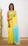 TRENDING SOFT COTTON WEAVING JAQUARD BORDER WORK SAREE WITH UNSTITCHED BLOUSE PARTY WEAR WHOLESALE PRICE ETHNICGARMENT (1)