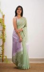 TRENDING SOFT COTTON WEAVING JAQUARD BORDER WORK SAREE WITH UNSTITCHED BLOUSE PARTY WEAR WHOLESALE PRICE ETHNICGARMENT (16)