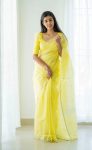 TRENDING SOFT COTTON WEAVING JAQUARD BORDER WORK SAREE WITH UNSTITCHED BLOUSE PARTY WEAR WHOLESALE PRICE ETHNICGARMENT (32)