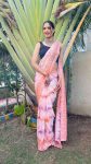 1ATTRACTIVE GEORGETTE DIGITAL PRINTED READY TO WEAR SAREE WITH UNSTITCHED BLOUSE PARTY WEAR WHOLESALE PRICE ETHNIC GARMENT(26)
