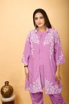1ATTRACTIVE HEAVY RAYON FABRIC CHICKEN KARI EMBROIDERY WORK CO-ORD SET PARTY WEAR WHOLESALE PRICE ETHNIC GARMENT (11)
