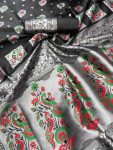 1ATTRACTIVE PAITHANI SILK ZARI MEENAKARI WEAVING SAREE WITH UNSTITCHED BLOUSE PARTY WEAR WHOLESALE PRICE ETHNIC GARMENT (32)
