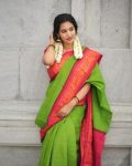 1DESIGNER LICHI SILK JACQUARD WORK SAREE WITH UNSTITCHED BLOUSE FESTIVAL WEAR WHOLESALE PRICE ETHNIC GARMENT (19)