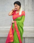 1DESIGNER LICHI SILK JACQUARD WORK SAREE WITH UNSTITCHED BLOUSE FESTIVAL WEAR WHOLESALE PRICE ETHNIC GARMENT (19)