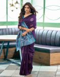 1DESIGNER LICHI SILK ORGANIC BANARASI SAREE WITH UNSTITCHED BLOUSE FESTIVAL WEAR WHOLESALE PRICE ETHNIC GARMENT (43)