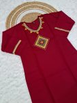 1NEW ARRIVAL CHANDERI SEQUENCE EMBROIDERY WORK TOP BOTTOM WITH DUPATTA FESTIVE WEAR WHOLESALE PRICE ETHNIC GARMENT (8)
