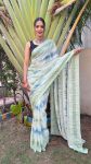 2ATTRACTIVE GEORGETTE DIGITAL PRINTED READY TO WEAR SAREE WITH UNSTITCHED BLOUSE PARTY WEAR WHOLESALE PRICE ETHNIC GARMENT(22)