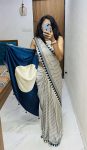 2DESIGNER GAJI SOFT SILK BANDHEJ WORK SAREE WITH UNSTITCHED BLOUSE CASUAL WEAR WHOLESALE PRICE ETHNIC GARMENT (16)