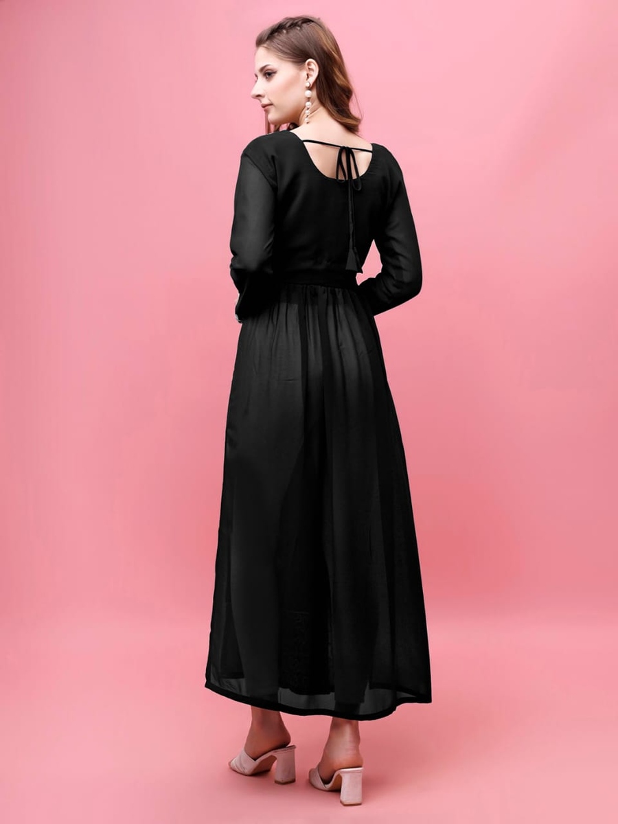 2DESIGNER GEORGETTE EMBROIDERY WORK KURTI CASUAL WEAR WHOLESALE PRICE ETHNIC GARMENT (21)